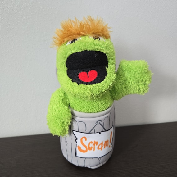 Oscar the grouch plush doll hotsell