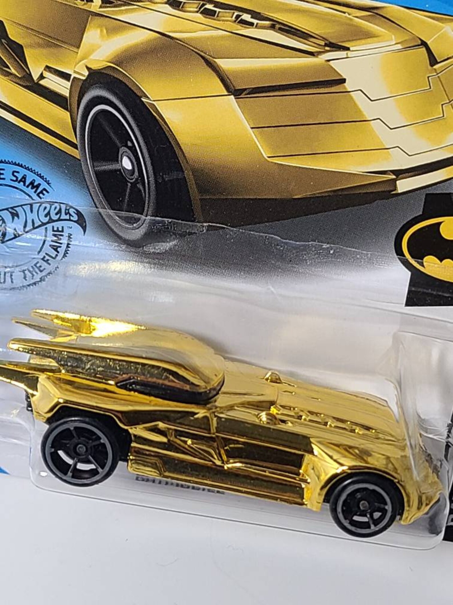 Hot Wheels DC Comics Metallic Gold Batmobile NEW Etsy