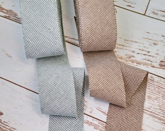 Cinta de encuadernación de tejido teñido de hilo de algodón de 4 cm, cinta de correa de cinta de recorte de ajuste de patchwork