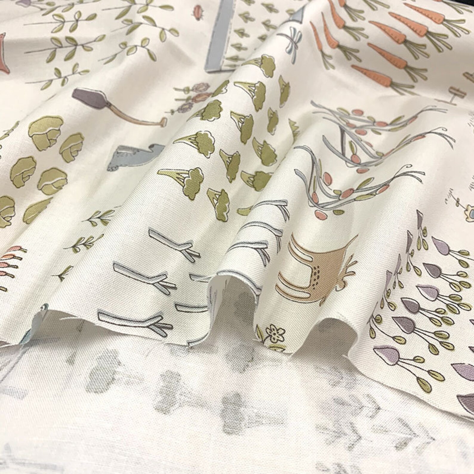 Country Garden Cotton Quilting Fabric. Patchwork. Applique. Etsy