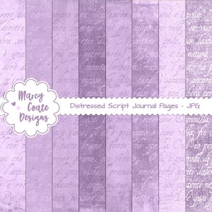 8 lavendel geverfd noodpapier LANDSCHAP, commercieel gebruik OK voor GEDRUKTE tijdschriften, planners, scrapbooking, kaarten, papierkunst, enz