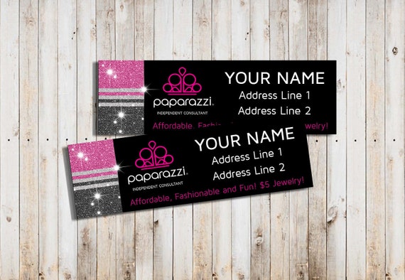 printable paparazzi address labels