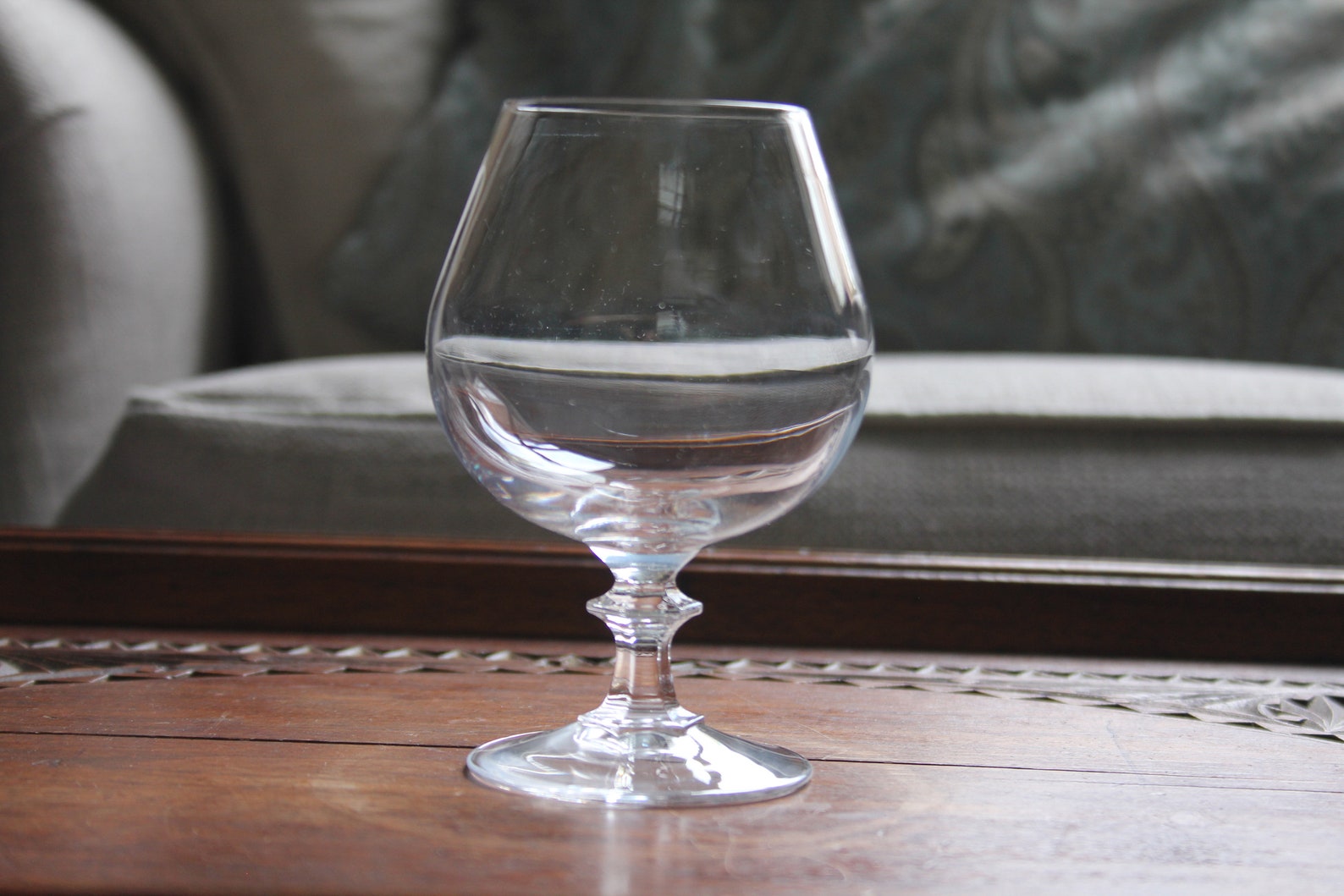 LAV Brandy Snifters Set Of 6 - Cognac Glasses 13.25 Oz - Clear Brandy