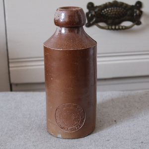 Antik saltglaserad stengodsflaska - Bourne Denby, Fleets Camberwell