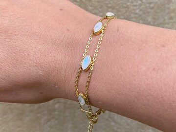 Sun and Moon Sterling Silver Bracelet Fine Cosmic Jewelry Bracelet with Sun and Moons Celestial Jewelry Hand Made Delicate Bracelets Bridal