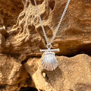 Sirena Shell Necklace Sterling Silver Ocean Jewelry Handmade Shell ...