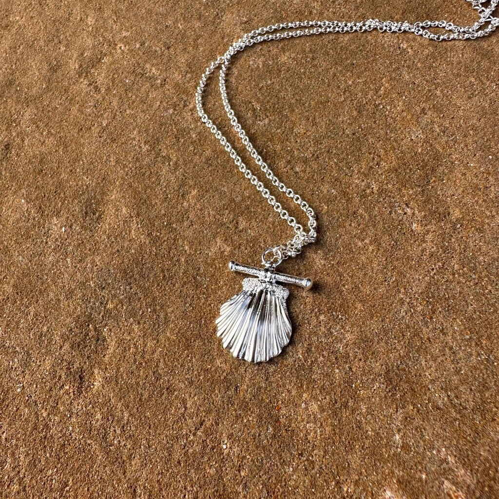 MATERIA By Matthias Wagner Ciondolo Cavalluccio Marino In Argento 925 Ossidato Con Collana - Gioiello Artigianale Marittimo