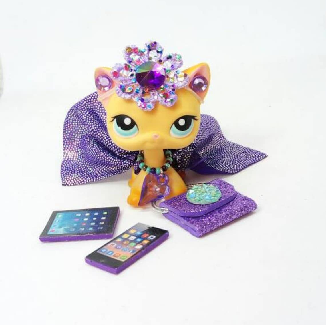Littlest Pet Shop LPS custom outfit clothes accessories lot Etsy