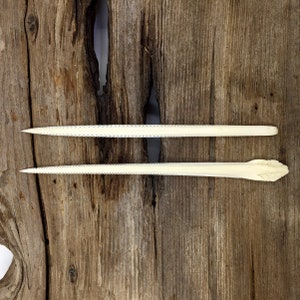 Specimen Stingray Barbs 4.5&quot; to 4.75&quot; Set of 2