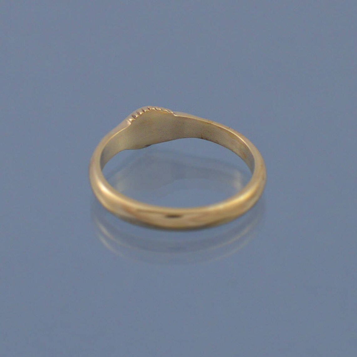 Plain Gold Fede Handshake Friendship Ring Available in 9ct | Etsy