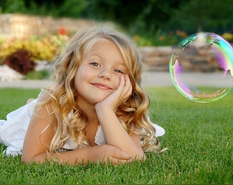 Overlay Soap Bubbles - bubble clipart (50 Photoshop overlays)