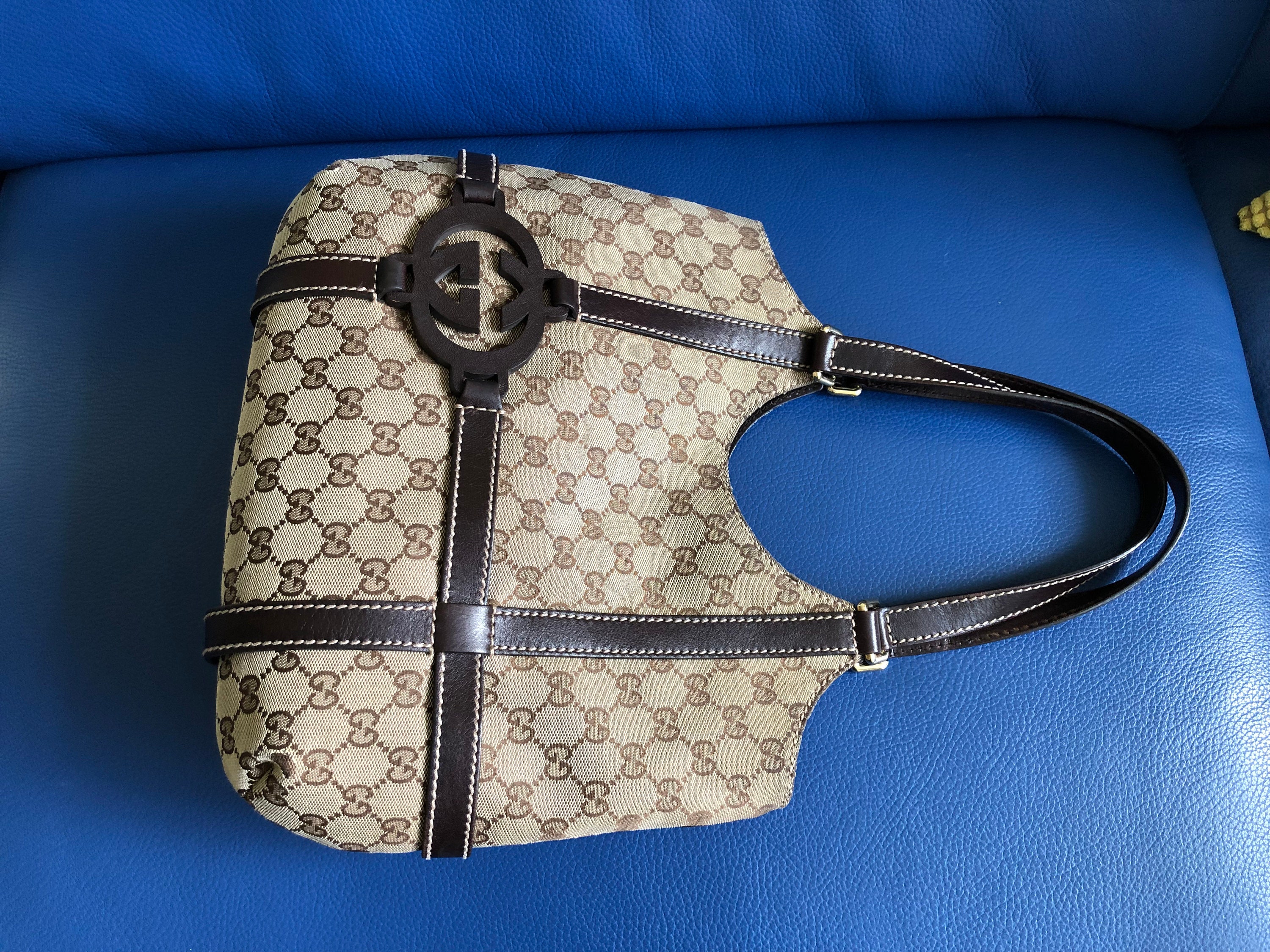 Gucci Bicolor GG Royal Shoulder Hobo Bag Etsy UK