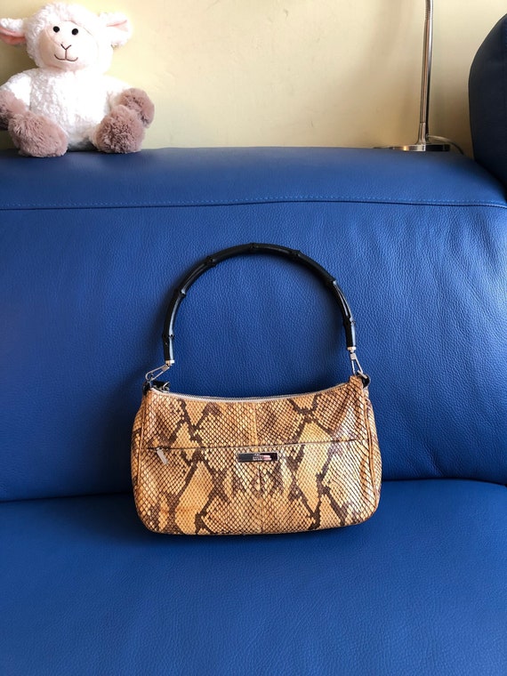 Gucci Bamboo python Shoulder Bag/handbag - image 1
