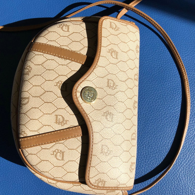 Christian Dior Cross Body Bag / Shoulder Bag Etsy