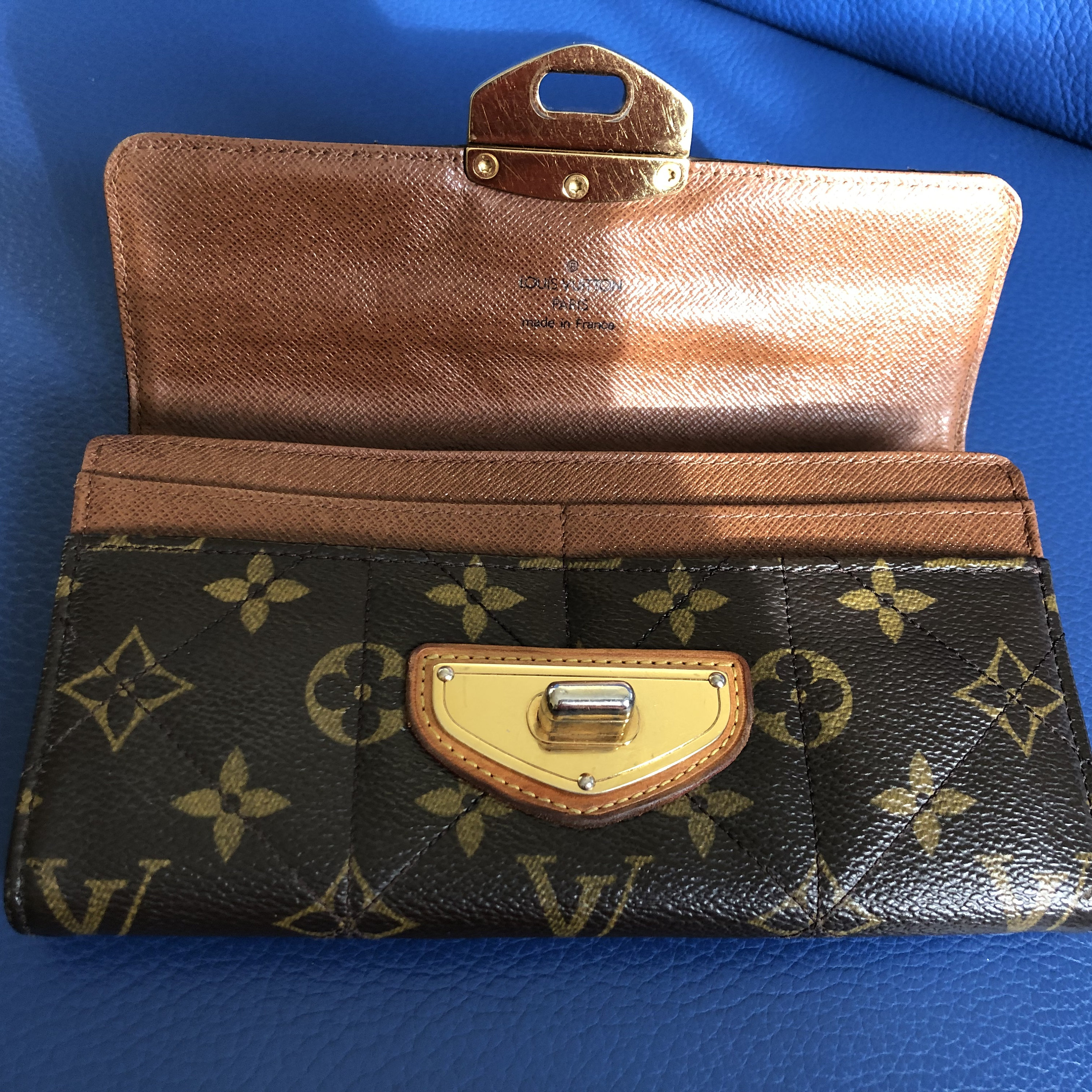 Louis Vuitton Monogram Etoile Portefeuille Sarah Long Wallet