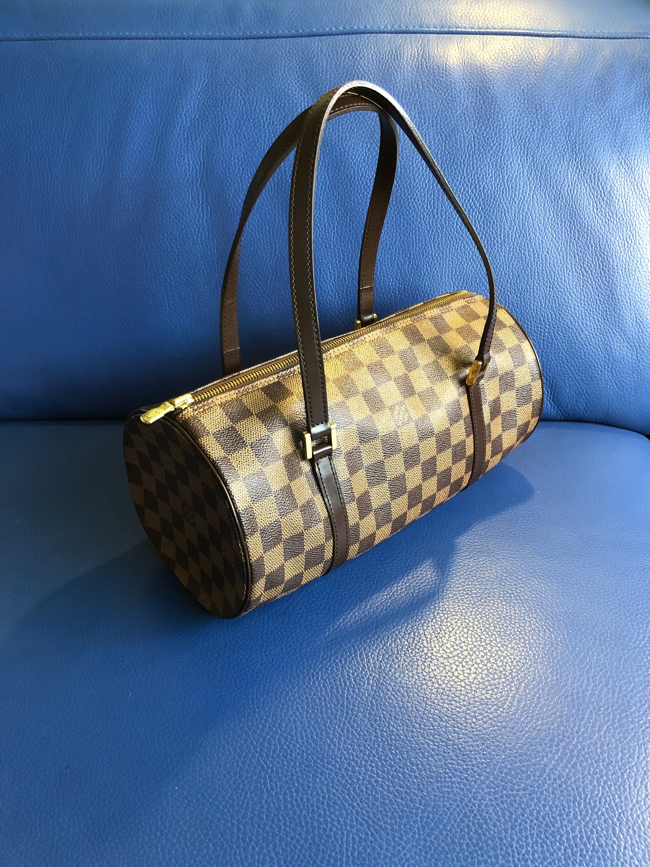 M92663 – dct - Multi - LOUIS VUITTON Papillon 26 Damier Ebene Shoulder  Handbag Brown - Trouville - Bag - ep_vintage luxury Store - Color - Vuitton  - Louis - Monogram - Hand - Blanc