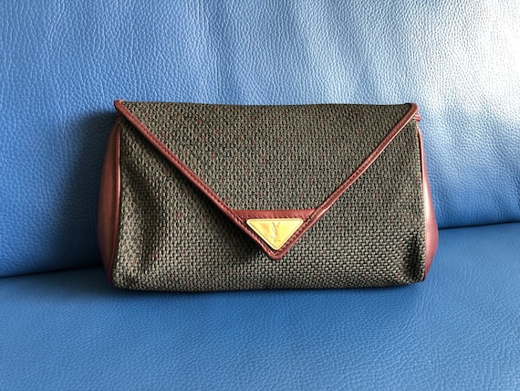 Yves Saint Laurent Vintage Triangle Clutch Bag 