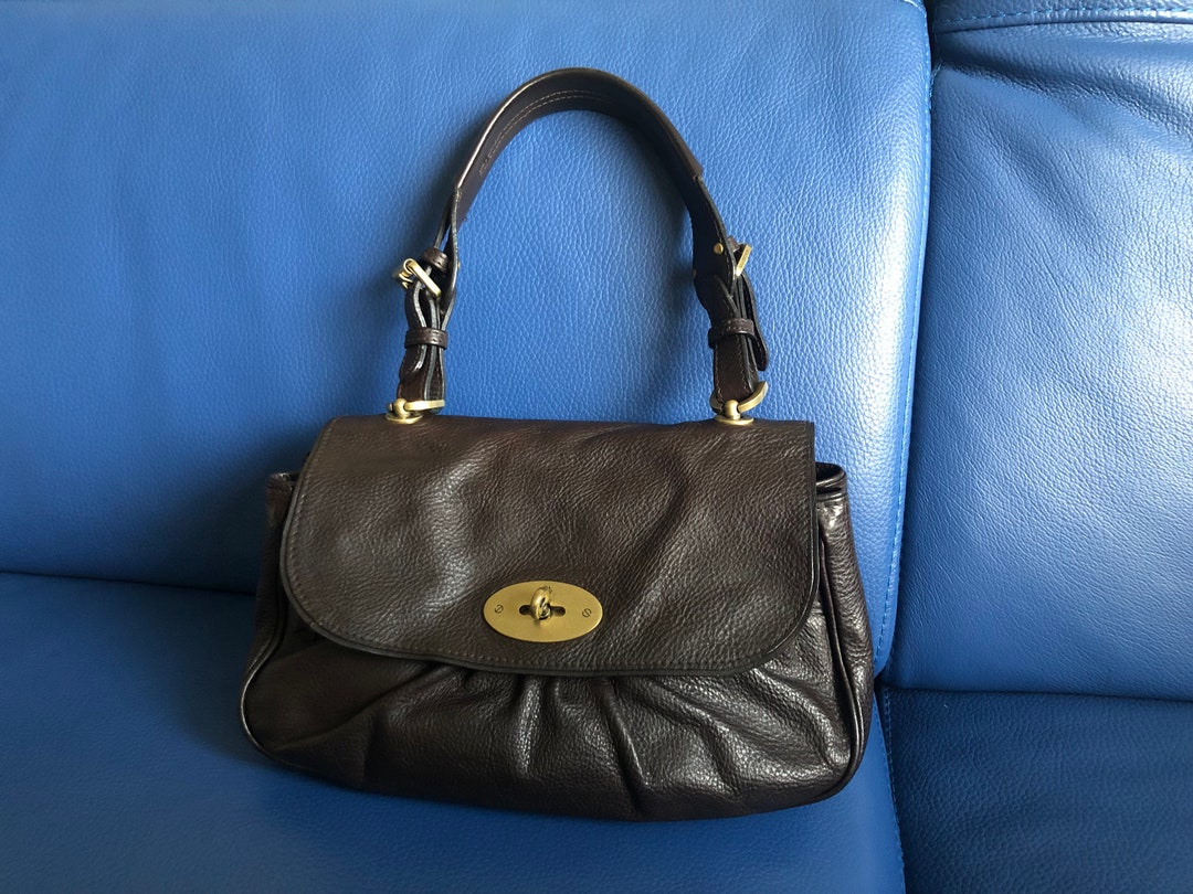 Mulberry Shoulder Bag in Brown Leather Etsy