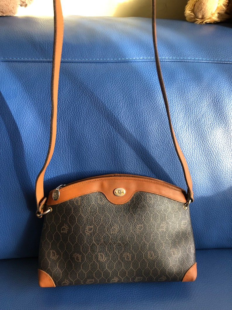 Christian Dior Vintage Shoulder Bag / Cross Body Etsy