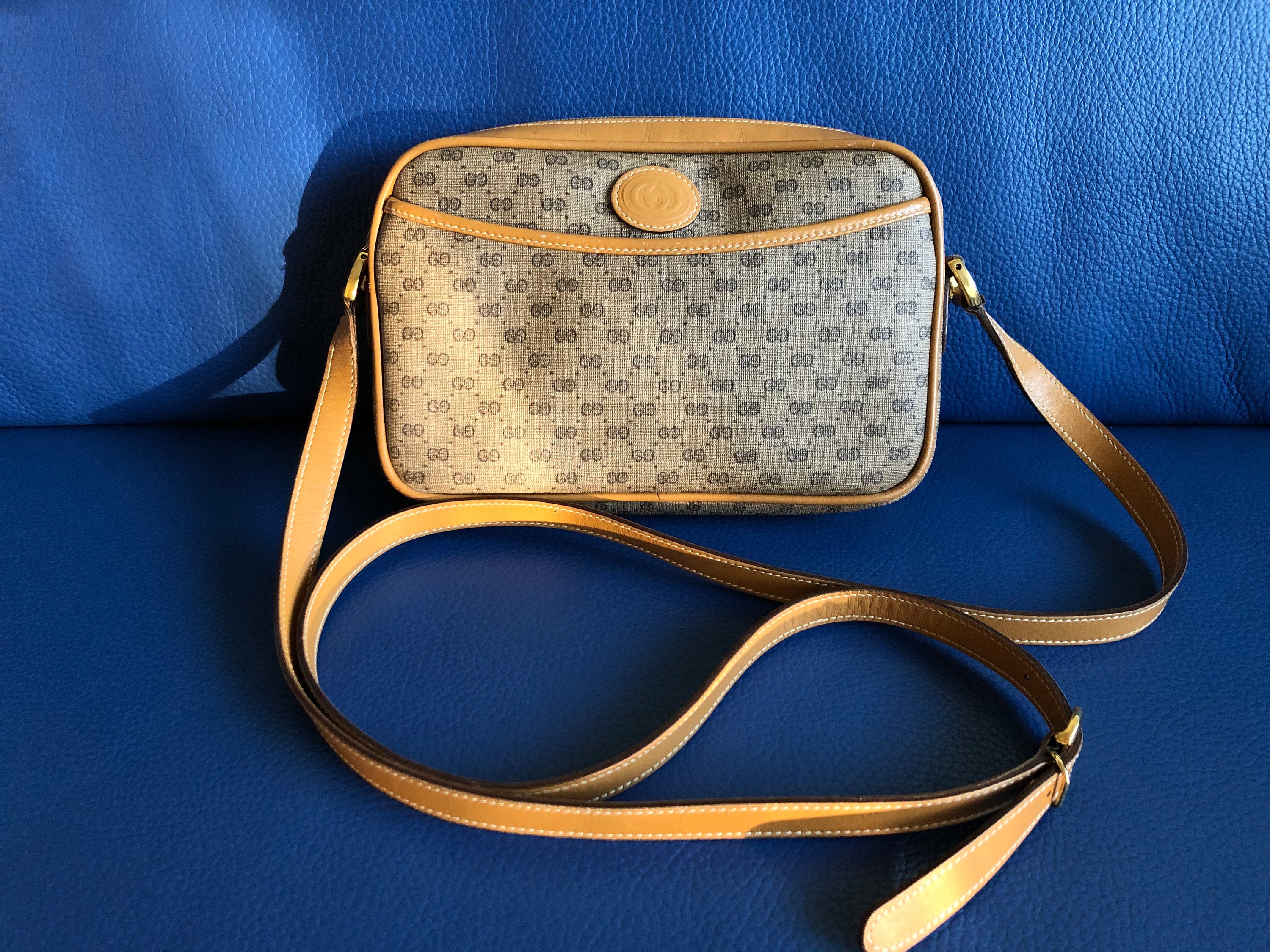 Gucci Bag Authentic Gucci Monogram Mini Pochette Shoulder 