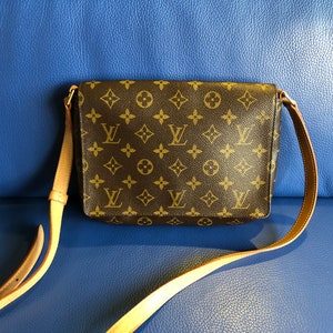 LOUIS VUITTON BLUE AND YELLOW Purse