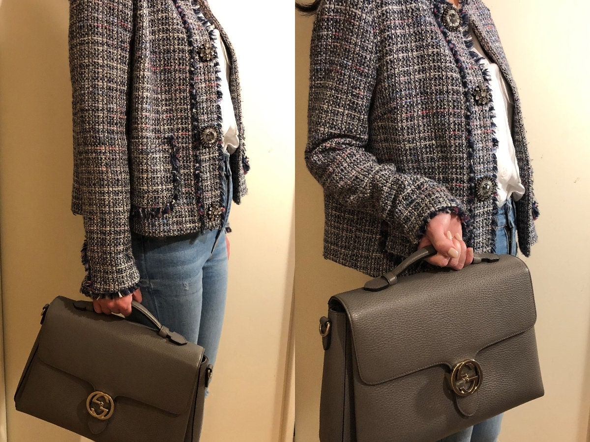 Gucci Interlocking Top Handle Bag