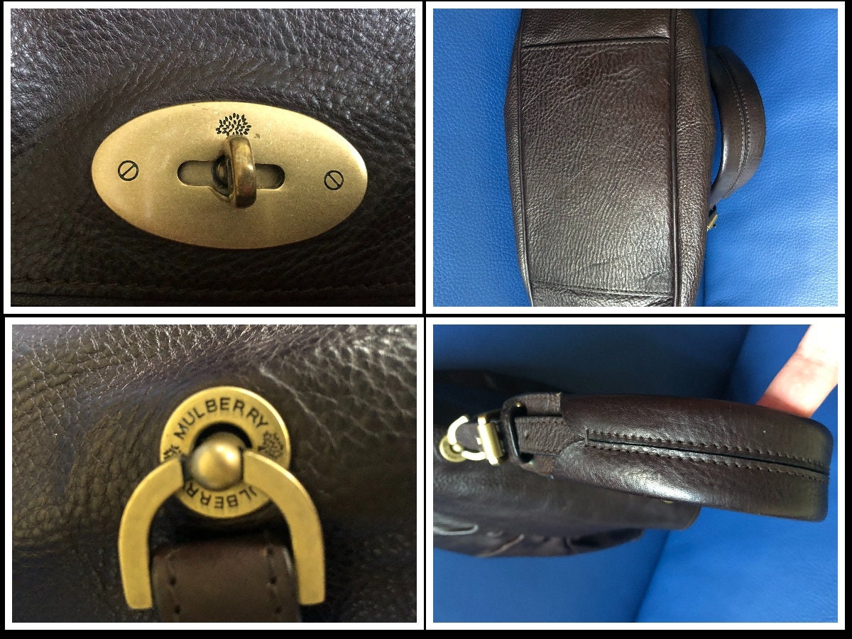 Mulberry Brown Leather Shoulder Bag Dark brown Pony-style calfskin  ref.238497 - Joli Closet