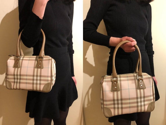 Authentic Burberry Multi Color Shoulder Bag / Hand Bag - New