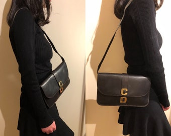 vintage christian dior makeup bag