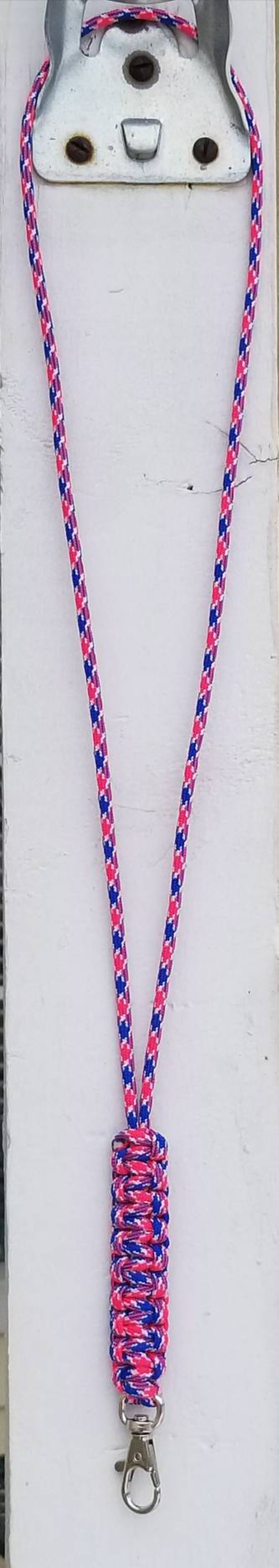 Paracord badge/id lanyard Etsy