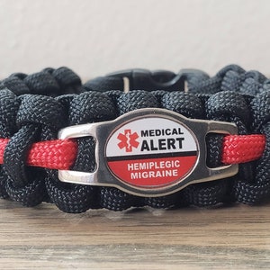 Hemiplegic migraine medical best sale bracelet