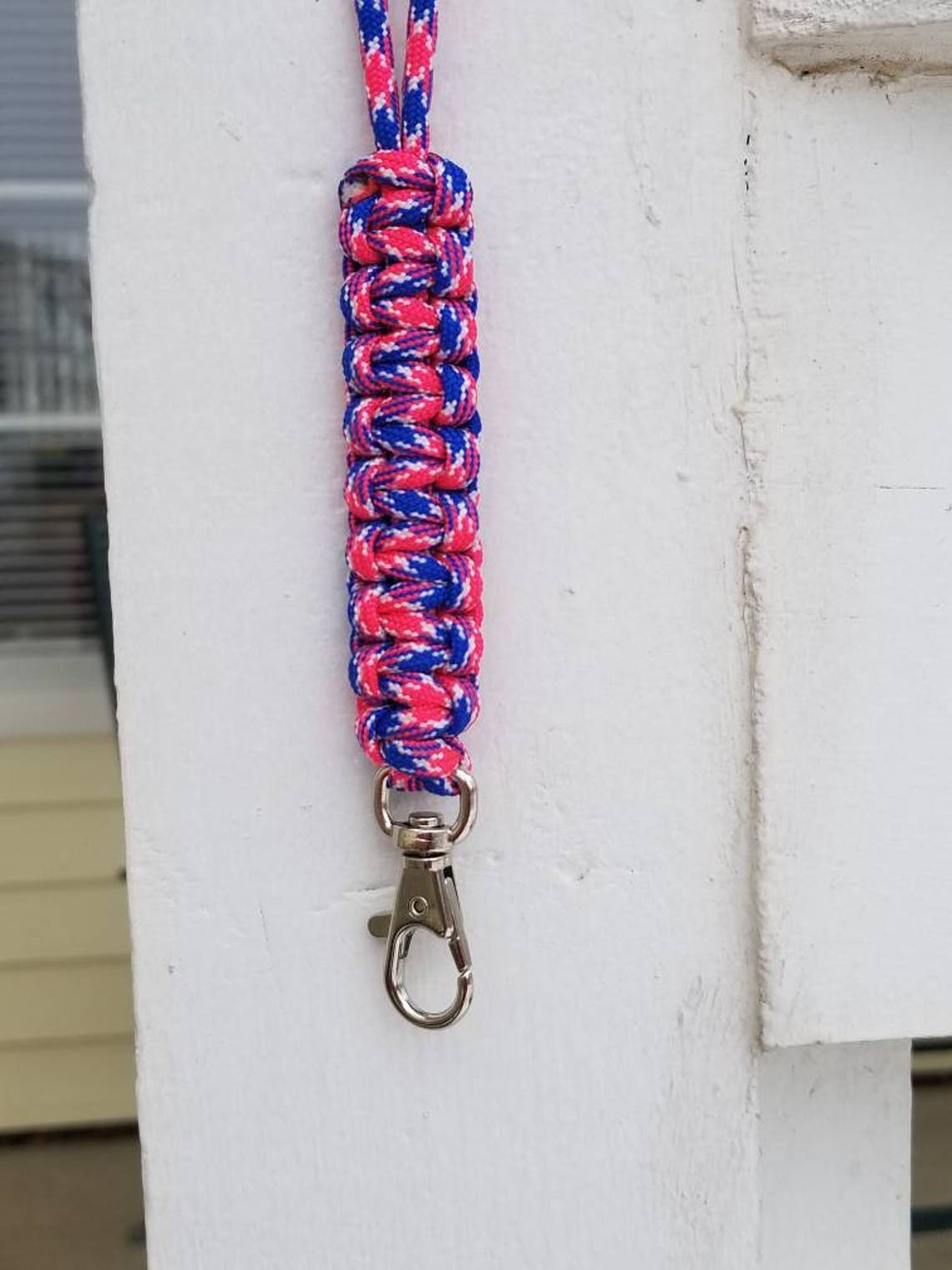 Paracord badge/id lanyard | Etsy