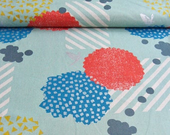 Kokka Fabric Echino maxi pattern, canvas, furnishing fabric, pocket fabric