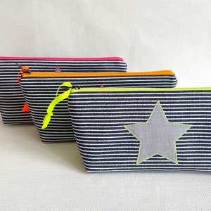 Pen bag with star NEON image 1