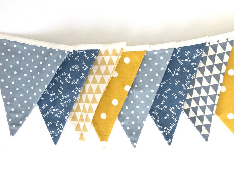 Pennant garland Dragonfly 10 pennants image 2