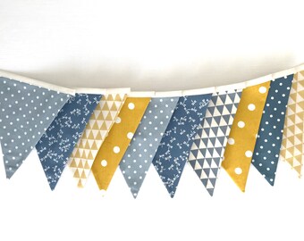 Pennant garland "Dragonfly" 10 pennants