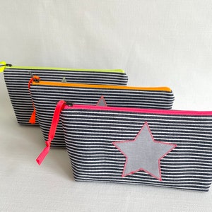 Pen bag with star NEON image 2