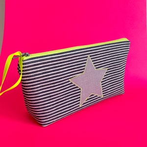 Stifte-Tasche mit Stern NEON Bild 8