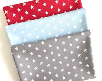 Fabric package "Stars" 3 colours