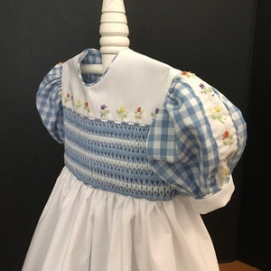 Beautiful Smocked/Embroidered Dress Size 2 Made and READY TO  SHIP!   (Sizes 1-6 Available Special Order)