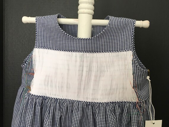 ArtZthings4U Ready to Smock! Jumper Dress, Special Order! Sizes 1-6 - Color Choices Available Special Order Allow 2-3 Weeks