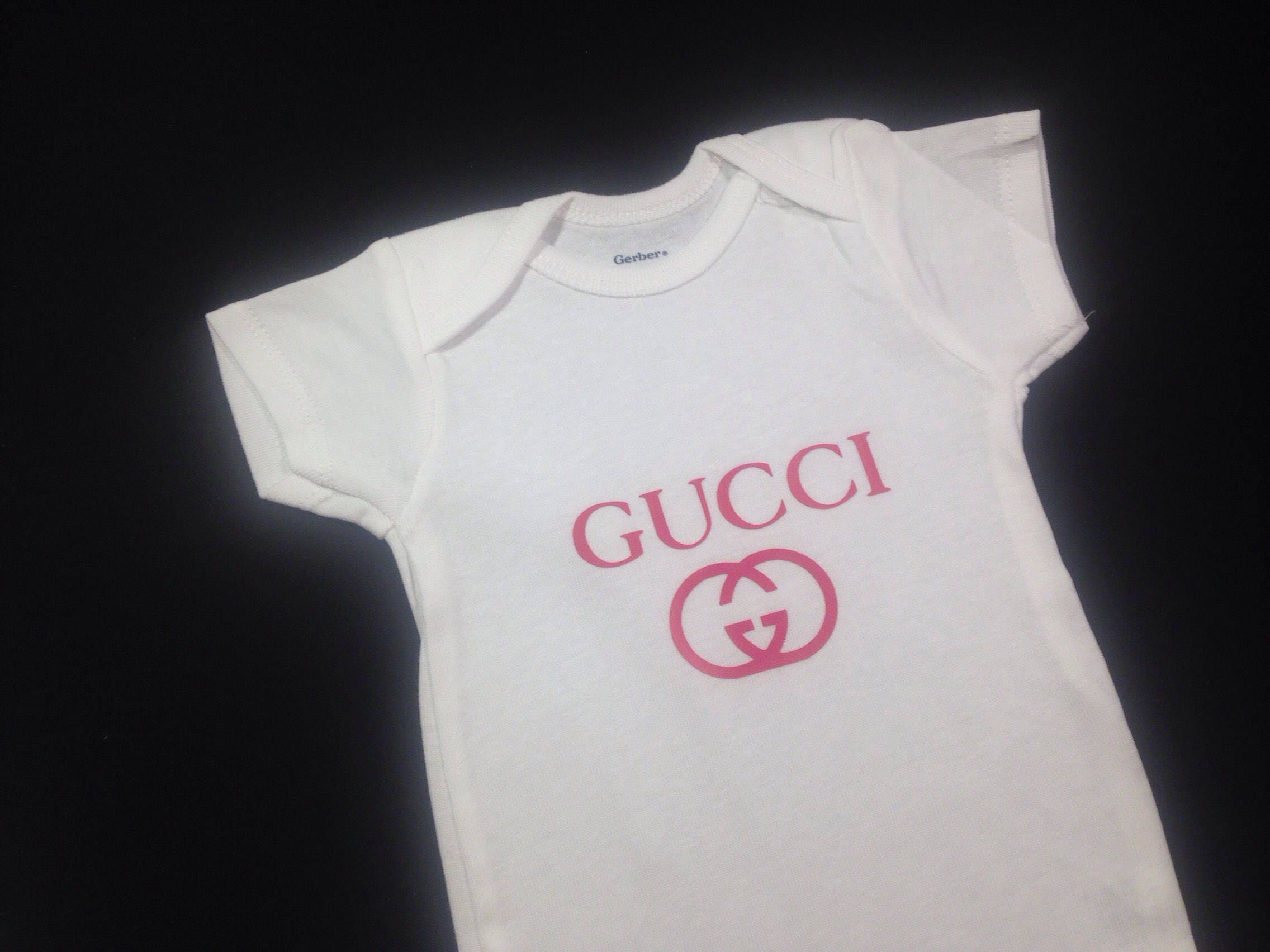Gucci Baby onesies Cute Customized Personalized Funny Unique Etsy