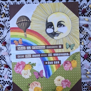 Print May the Flowers