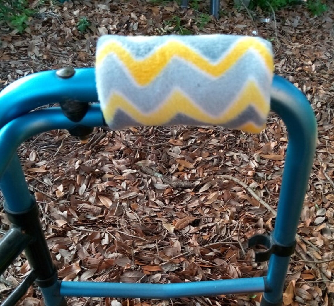 Fleece Padded Hand Grip Covers Walker Rollater Walking Cane Etsy