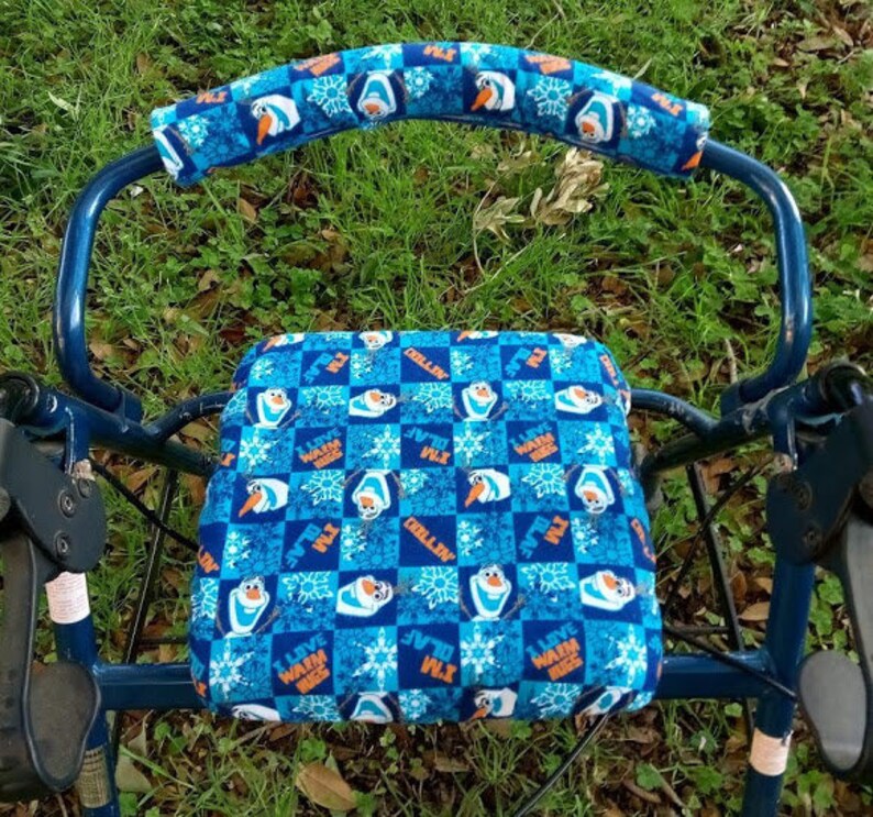 Flannel Rollator Walker Seat Cover and Bar Cover Dog Cat Etsy