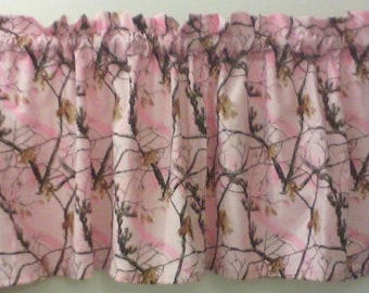 Window Curtain Valance Realtree Real Tree
