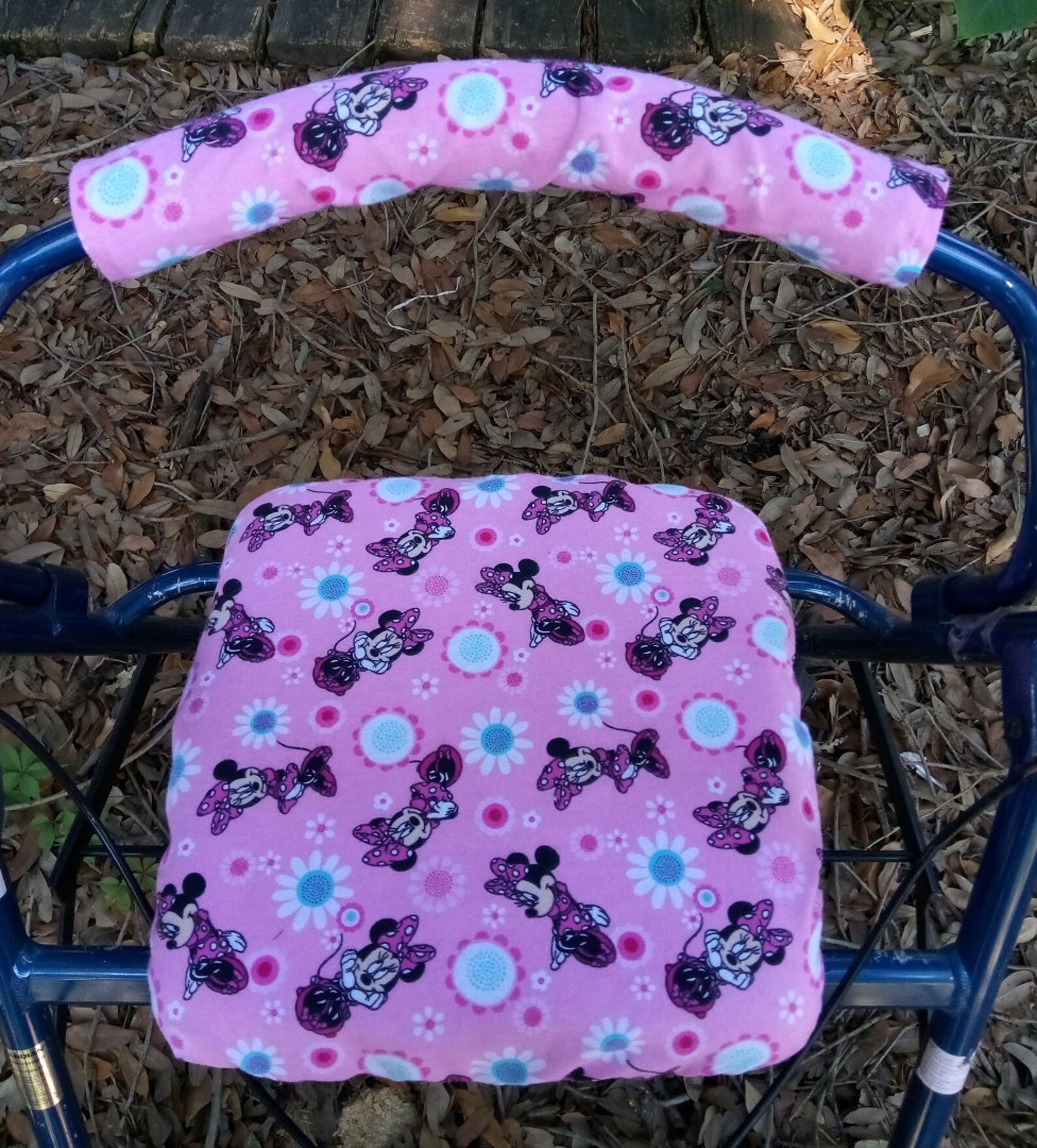 Flannel Rollator Walker Seat Cover Bar Cover Emoji Love Paws Etsy