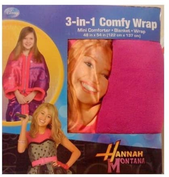Disney Hannah Montana 3-en-1 Envoltura cómoda - Etsy España Disney Hannah Montana 3-en-1 Envoltura cómoda - Etsy España