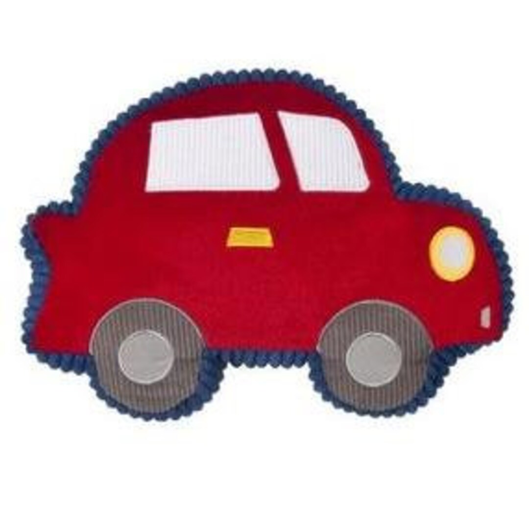 Car Shaped Pillow Etsy