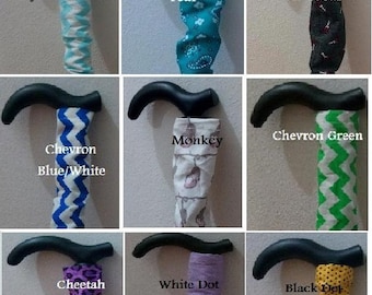 Cotton Slip-on Walking Cane Cover Cane Sock Cane Sleeve